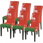 SFIT toolikatted Merry Christmas, 6tk, punane