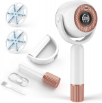 Kaskawise 2-in-1 elektriline r&otilde;ivaste raseerija valge USB laetav