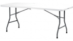 Keskelt kokkupandav laud 183 x 76 x 73 cm