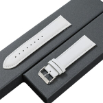 1tk Ehtne Nahk Lehmarihm Samsungile, Huaweile, Casiole, Seikole, ASUSle, Fitbitle, Noisele. variant-101610, Baltas