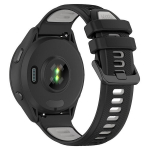 Lahe Silikoonist Kellarihm Garmin ja Samsung jaoks variant-102687, 8-juoda Pilka