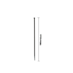 150tk komplektis Iseesinev Nailonkaabelsidemed, Mustad, 10,16 cm