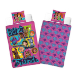 Voodipesukomplekt Lego Friends, 140x200 + 60x70cm, 2-osaline