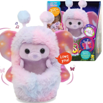 Curlimals Flutter Wonders Bella karu v&auml;rviline interaktiivne maskott pluus 18 cm