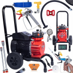 V&auml;rviprits Rosfix Red Strong Storm 1100 RSS05 &ndash; V&otilde;imas 3500W mootor, L&auml;bilaskev&otilde;ime 18L/min, Max r&otilde;hk 22MPA