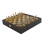 Manopoulose klassikaline metallist Stauntoni malekomplekt 34 cm lauaga