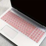 15.6-tollisele HP Pavilion 15 klaviatuuri katte silikoonkaitse., &Scaron;viesiai rožinė