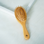 Bambusest Juuksehari - Ruut Paddle Harja Peanaha Massaažiks ja Juuste Kammimiseks, 862-4-21*7cm