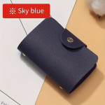 1tk Mitme 12 Kaardipesaga Panga Kaardikott Dokumentide Kaardikott, Starry Sky Blue-12 kortelių lizdai