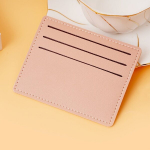 Lihtne dokumendikott, kerge ja &otilde;huke kaardihoidja, Rožinis