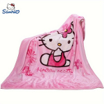 Hello Kitty Roosa Tekk, Pehme Ja Mugav Flanell
