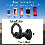 Sobib IPhone Magnetiline Auto Telefoni Hoidik &Uuml;mmargune Hoidja