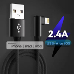 MFi Sertifitseeritud Kiire Laadimine USB Kaabel iPhone jaoks, Juoda
