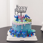 10tk Disney Stitch Kook Kaunistused, Kawaii Peotarvikud