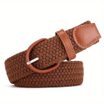 Unisex elastne punutud v&ouml;&ouml; klassikalise pandlaga teksap&uuml;kstele. variant-40912, Ruda-A
