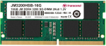 Operatiivm&auml;lu (RAM) TRANSCEND 16GB JM DDR4 3200MHz SO-DIMM m&auml;lu CL22 1.2V 2Rx8 1Gx8 s&uuml;learvutile