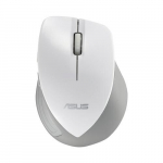 ASUS WT465 juhtmeta optiline hiir, 1600 DPI, 5 nupuga, ergonoomiline disain paremak&auml;elistele, hall-valge