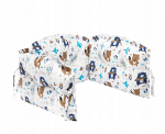 Lastevoodi kaitse Hobby Kids Teddy bear and fox, 190x30 cm