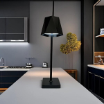 LED laualamp, Juoda