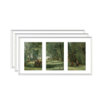 Klassikalised fotoraamid, 3 tk,, 8&times;16【20,3&times;40,6cm】