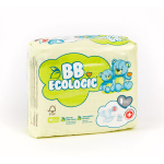 &Ouml;koloogilised m&auml;hkmed BB Ecologic Newborn, suurus 1 (2-5 kg), 27 tk