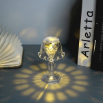 1tk Loominguline Kristall V&auml;ike Laualamp, Mini LED &Ouml;&ouml;lamp., Z2208