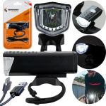 LED eesmine jalgrattavalgus 3 režiimi v&otilde;imas veekindel 300 LM USB 800mAh