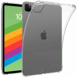 Tugevdatud kaitsega k&otilde;va silikoonist (TPU) korpus - l&auml;bipaistev (iPad Pro 11 2024)