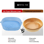 K&ouml;&ouml;git&ouml;&ouml;riistad,Air Fryer Silicone Pot air fritter Silikoonist k&uuml;psetusplaat &otilde;hufrit&uuml;&uuml;r tra