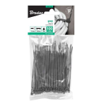 Kaablisidemed Bradas 3,6x200 mm, 100 tk, hallid