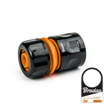 Kiirliitmik 3/4" Bradas Black Line POWER JET