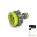 Kraaniliitmik sisekeermega 3/4" / 1/2" Bradas LIME LINE