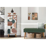 Esiku m&ouml;&ouml;bli komplekt Kalune Design Vegas 942 - 1070, valge/roheline