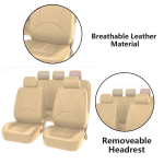 Istmekatted, aksessuaarid, Autoistmekatete t&auml;iskomplekt &ndash; veekindlad padjakaitsed | Sobib enamikule s&otilde;idukitele | Maastur, Veoauto | Autode tarvikud