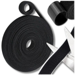 Velcro lint, Velcro lint kaablite sidumiseks, must, 5 m