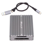 M&auml;lukaart UC-152-CFX USB3.1 Type-C USB3.0 Type-A kuni CF Express Extension Card Reader CFE Type-A Type-B