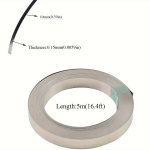 Nikkelriba 5m 10m Mitme Laiusega 18650 Aku Keevitamine., 0,15 mm * 8 mm * 5 m (16,4 pėdos)