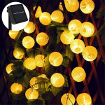 9.55 meetri p&auml;ikesevalgustid, aiavalgustid, 30 LED haldjatuled, 650 cm / 255,9 colio 30 &scaron;viesos diodų