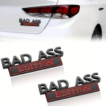 2-osaline Shitbox Edition M&auml;rgis, 3D Auto Kleebised., BLOGAI - juoda raudona