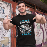 T-s&auml;rk "N&auml;dalavahetus kalal", Valge 76433/3-7127-4004