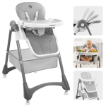 Tulano Morsel 30 grey kokkupandav s&ouml;&ouml;gitool &ndash; reguleeritav k&otilde;rgus ja seljatugi