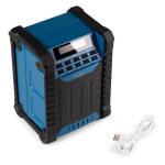 Audizio Temi T&ouml;&ouml;koha DAB+/FM-raadio koos akuga