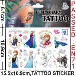 Disney Frozen Printsesside T&auml;toveeringu Kleebised - Anna & Elsa., Cg-062