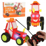 RC kaugjuhtimispult Traktor h&uuml;ppab traktori tantsuheli