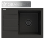 Graniit valamu Granitan Wetar must kraanikaussi sifoon komplekt