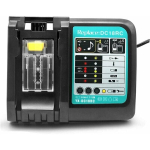 Asendus 3A DC18RC liitiumioonaku laadija Makita 14,4V 18V BL1830 BL1840 BL1850 BL1815 BL1430 LXT400 EU Thisnde kiirlaadija jaoks