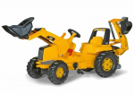 Kahe kopaga lastetraktor Rolly Toys rollyJunior CAT