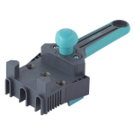 wolfcraft - Aukso gręžimo &scaron;ablonas sumontavimui su kai&scaron;teliais - Skersmuo 6/8/10 - ref. 4640000