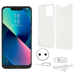 Telefon 6,2-Tolline Nutitelefon 6Gb Ja 128Gb 7000Mah 8Mp Ja 16Mp Mt6889 K&uuml;mnetuumaline Android 11.0 Telefon Eu 100-240V Roheline