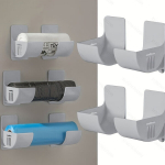 4tk Ilma Puurimis K&ouml;&ouml;gikorraldaja Komplekt - Plastikalused Kilele, Pr&uuml;gikotid, Kapid ja K&uuml;lmiku Riiulid , Pilka - 4vnt